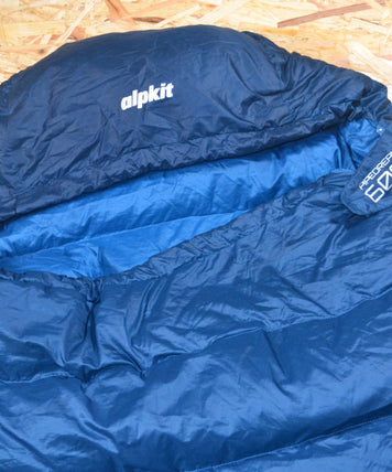 PipeDream 600 sleeping bag for winter bikepacking