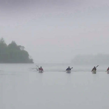 Canoeist on the River Thames