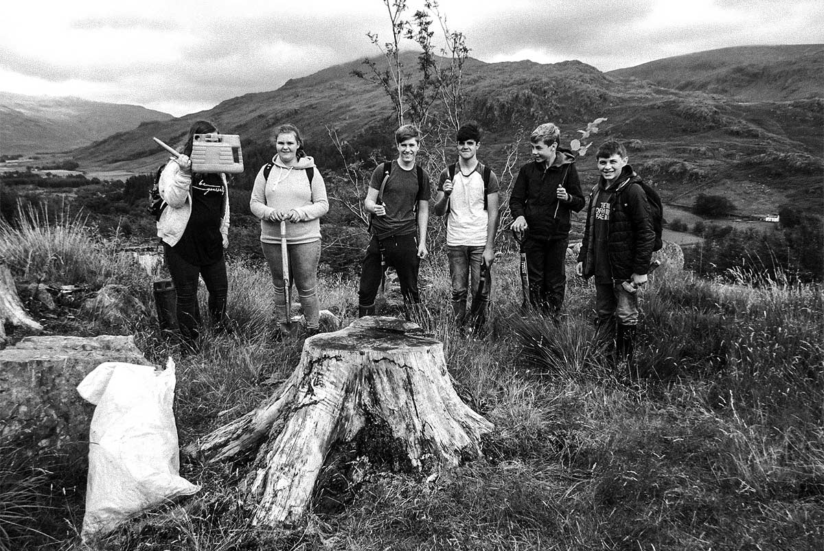 Planting Hundreds of Trees with Millom School Kids