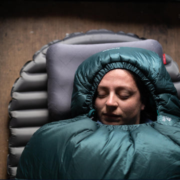 Sleeping bag liner protecst your sleeping bag when camping