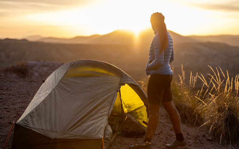 Your tent is your tiny home away from home