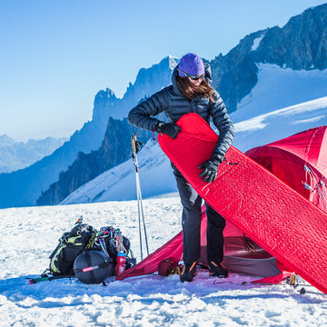 Inflating a self inflating matress