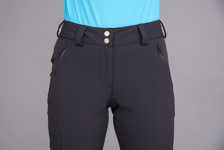 chilkoot womens softshell pant trousers front waistband