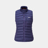 alpkit womens filoment vest down gilet in nightshade blue