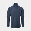 alpkit mens kelpie fleece in nemo blue - closed