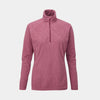 alpkit womens kelpie fleece in rose pink