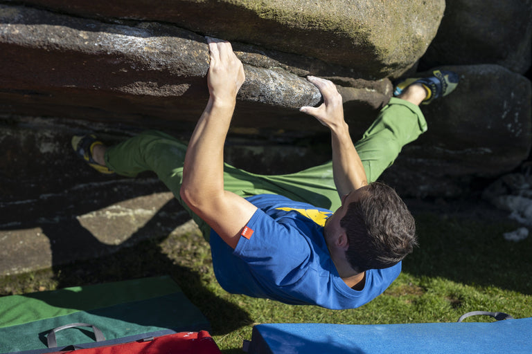 alpkit mens bloc pants - action
