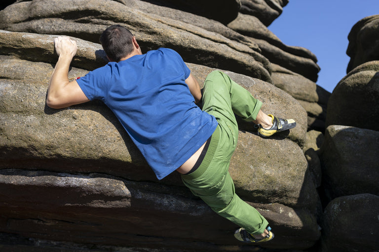 alpkit mens bloc pants - action